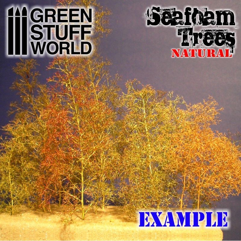 GREEN STUFF WORLD 9345 Seafoam Trees Mix  KENDİ AĞACINI KENDİN YAP DALLARI