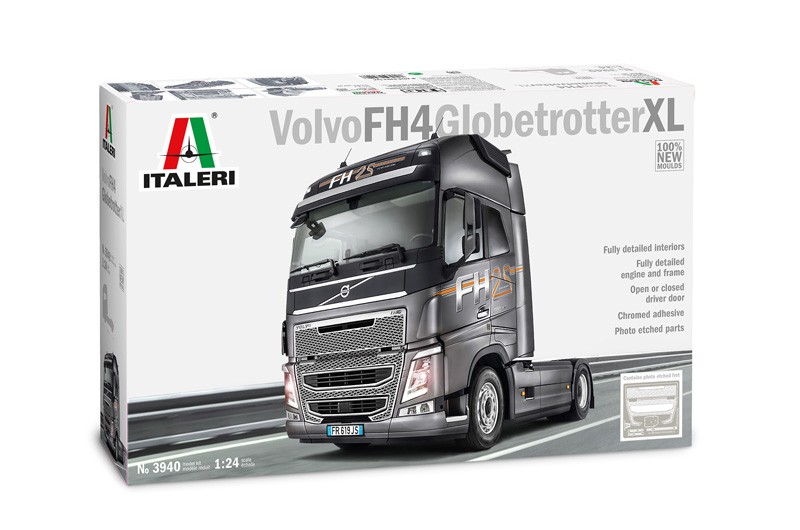 ITALERI 3940 1/24 VOLVO FH4 GLOBETROTTER XL KAMYON MAKETİ