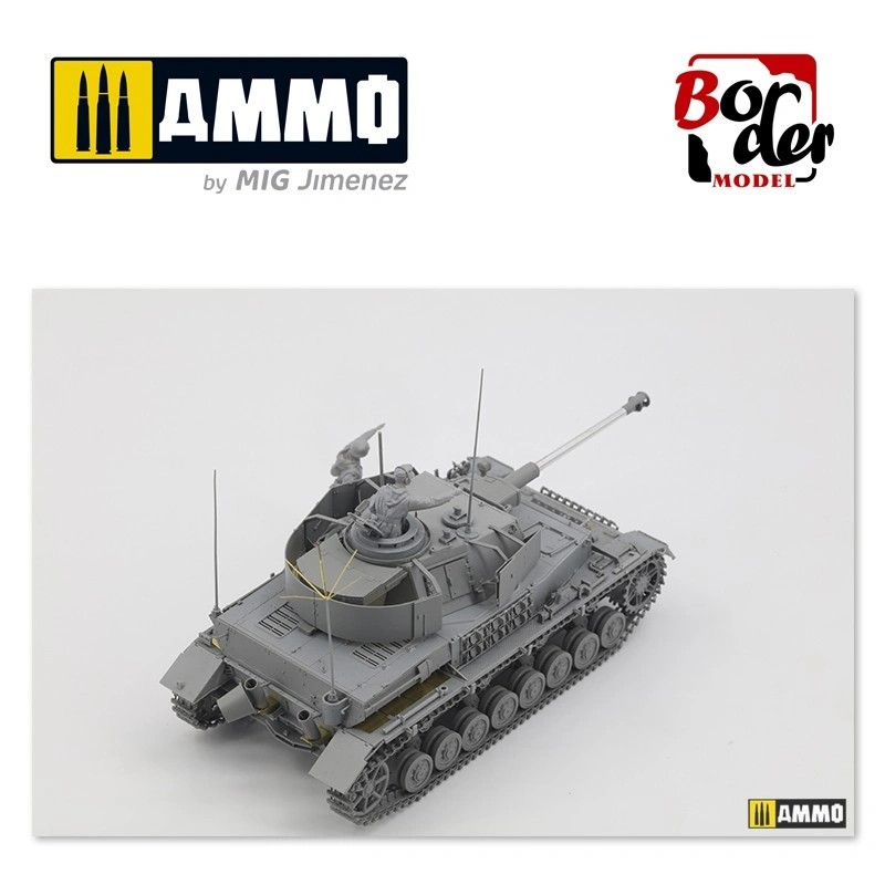 BORDER MODEL 006 1/35 Panzer IV J Beob.Wg.IV TANK MAKETİ