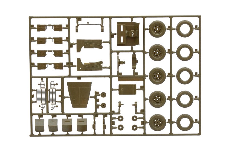 ITALERI 0228 1/35 Dodge WC-56/57 Command Car ASKERİ KARA ARACI MAKETİ