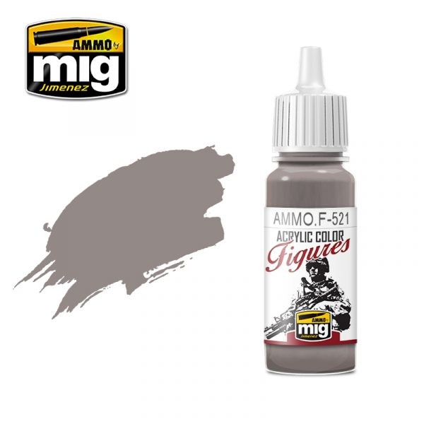 Ammo Mig Figür Boyası - F521 GREY LIGHT BROWN