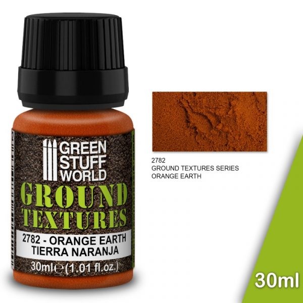 GREEN STUFF WORLD 2782 EARTH TEXTURES ORANGE EARTH 30ML – TURUNCU TOPRAK YÜZEY DOKUSU