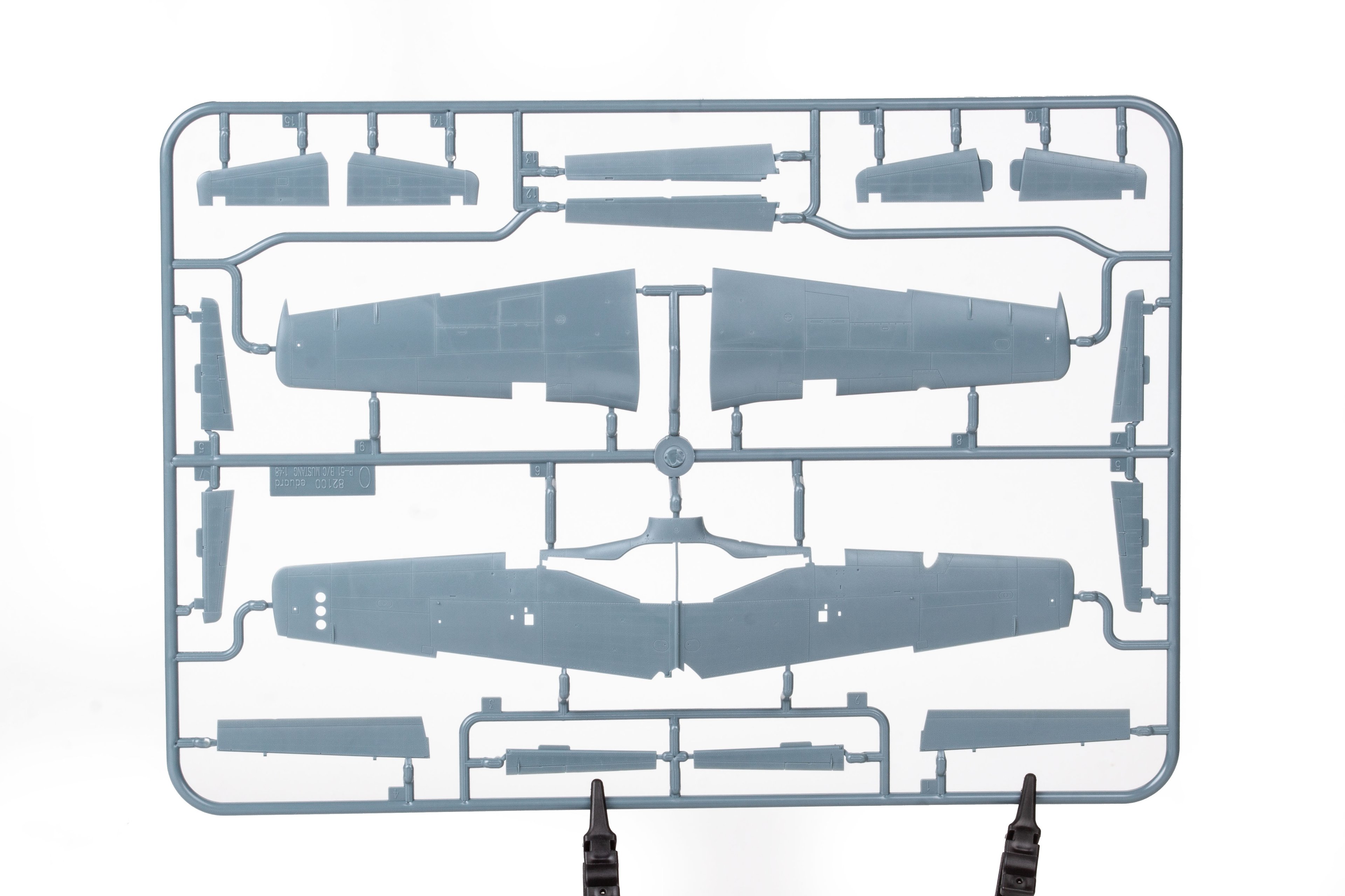 EDUARD 82108 1/48 P-51B/ C Mustang w/ Dorsal fin AMERİKAN SAVAŞ UÇAĞI MAKETİ