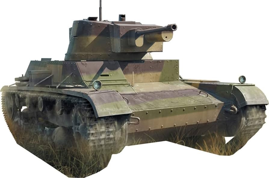 IBG MODELS 35069 1/35 7TP POLISH TANK SINGLE TURRET POLONYA İKİNCİ DÜNYA SAVAŞI POLONYA TANKI MAKETİ