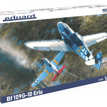 EDUARD 84174 1/48 BF 109G-10 ERLA SAVAŞ UÇAĞI MAKETİ