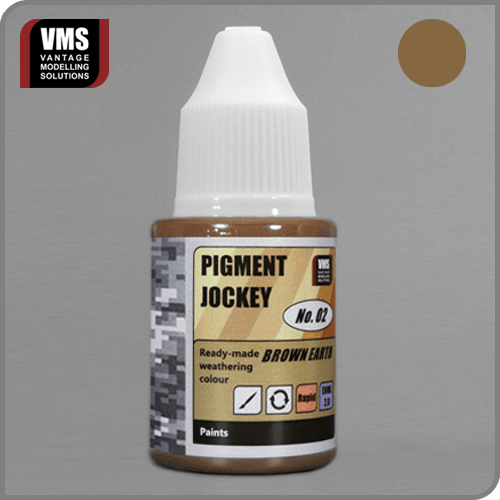 VMS Pigment Jockey No: 02 Brown Earth Likit Pigment