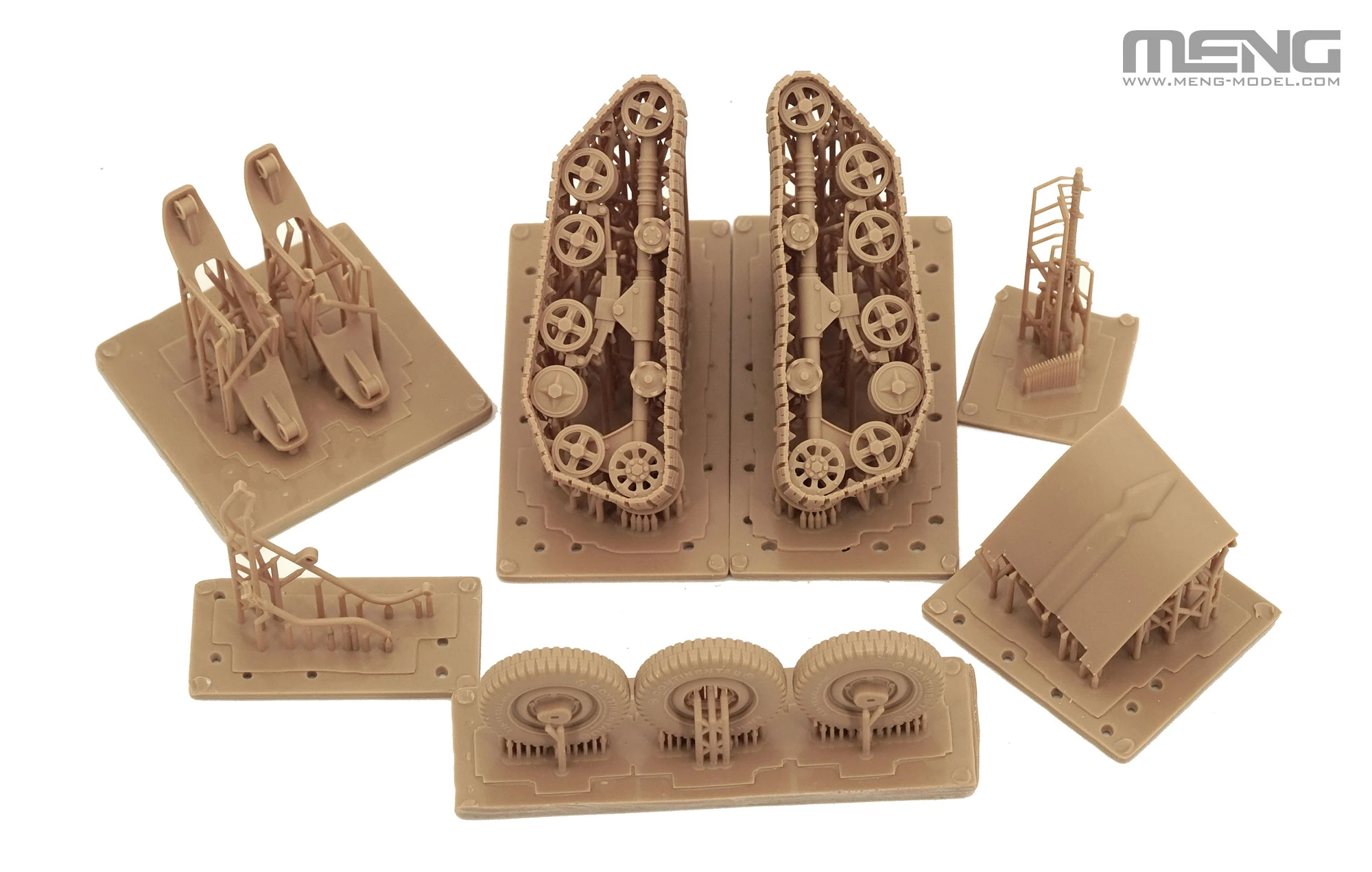 MENG VS-018 1/35 German Pkw.K1 Kübelwagen Type 155 Half-Track ASKERİ ARAÇ MAKETİ