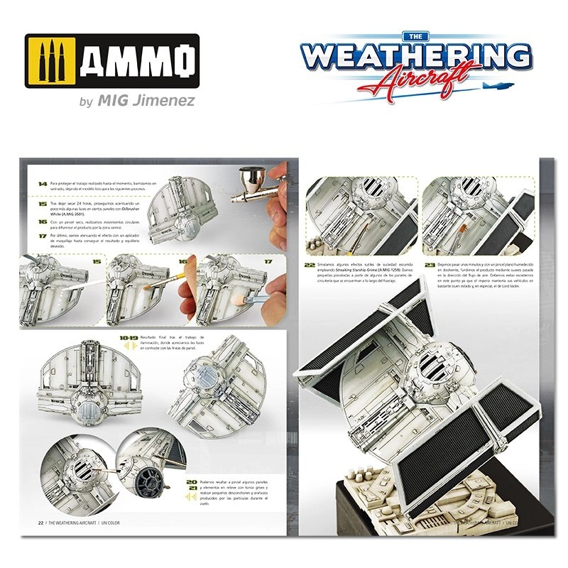 AMMO MIG 5220 THE WEATHERING AIRCRAFT #20 – One Color (English) TEK RENK BOYAMA TEKNİKLERİ DERGİSİ