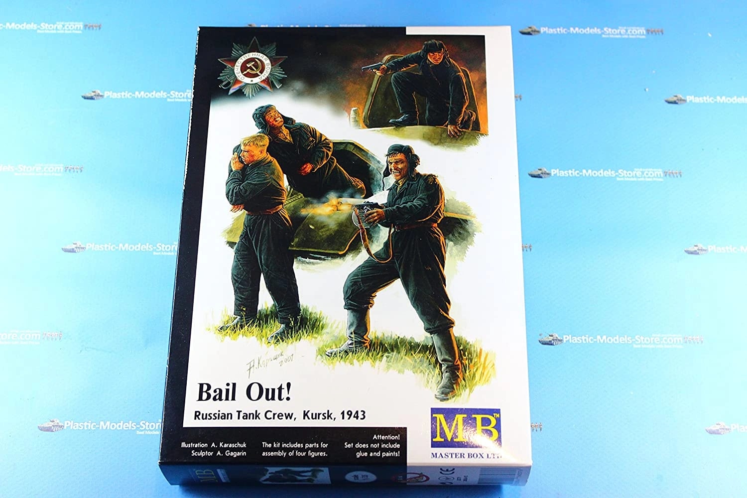 MAQUETTE 1/35 DRAGON Soviet Tank Crew EUR 6,50 - FR