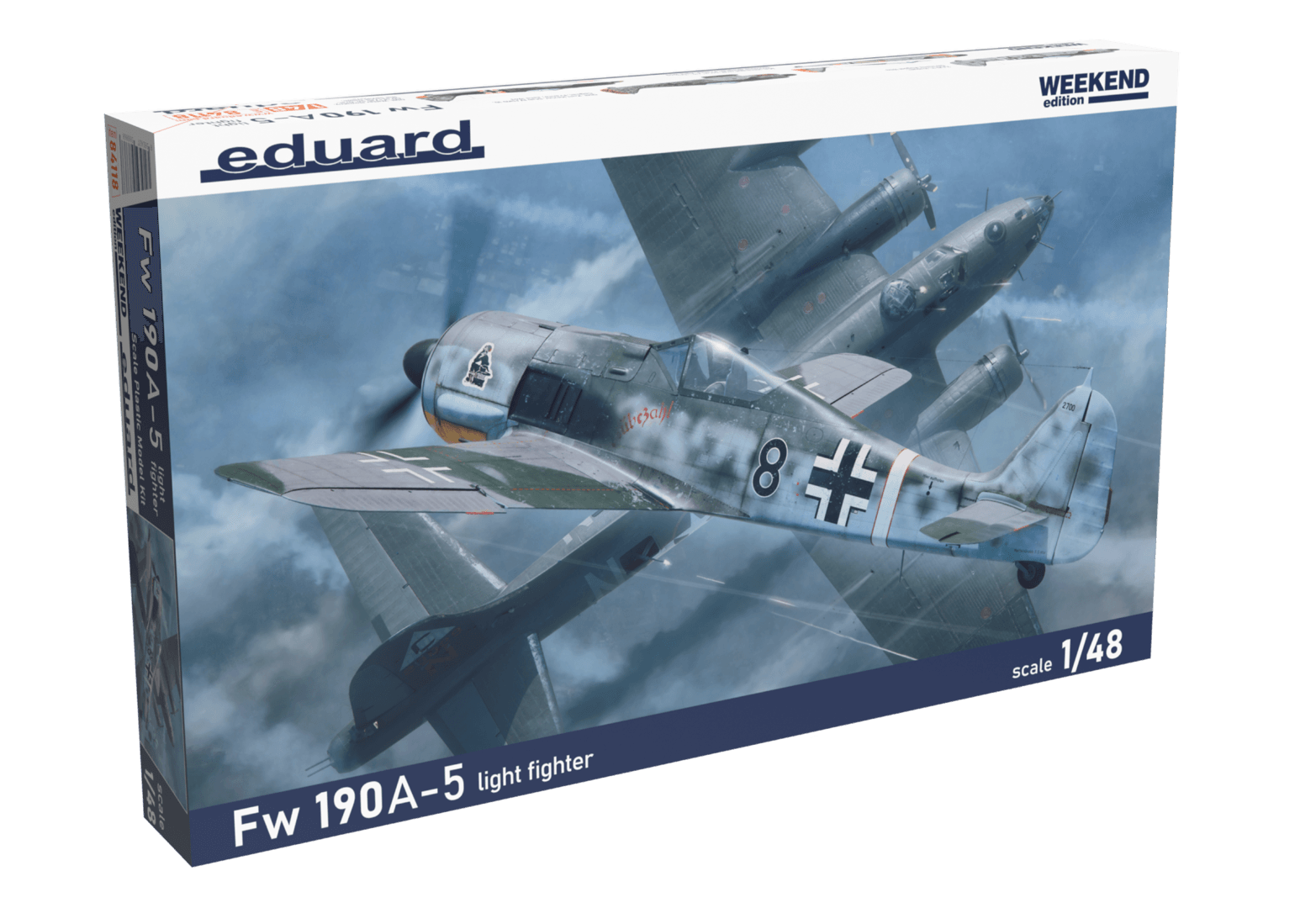 EDUARD 84118 1/48 Fw 190A-5 Light Fighter SAVAŞ UÇAĞI MAKETİ