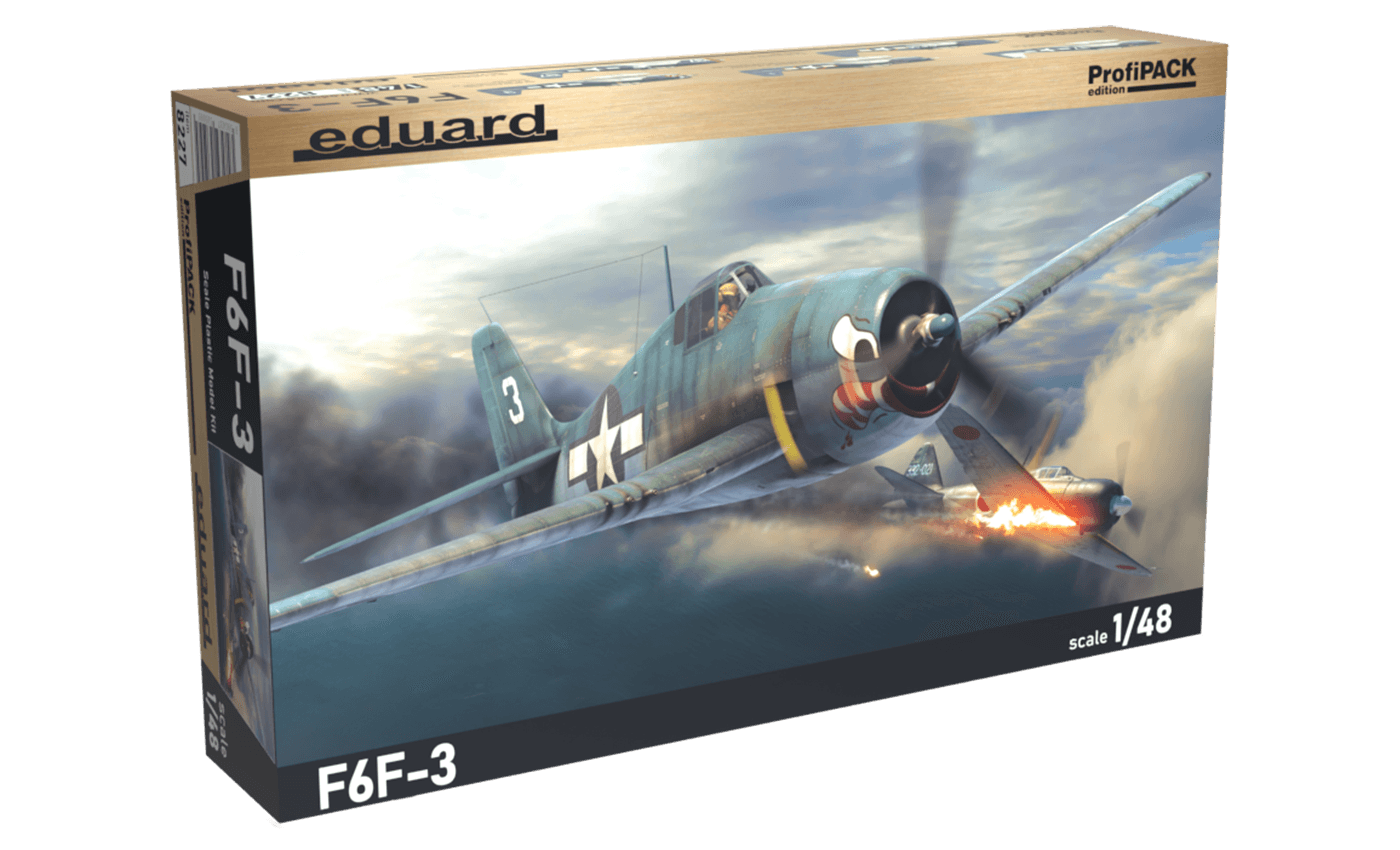 EDUARD 8227 1/48 F6F-3 AMERİKAN SAVAŞ UÇAĞI MAKETİ