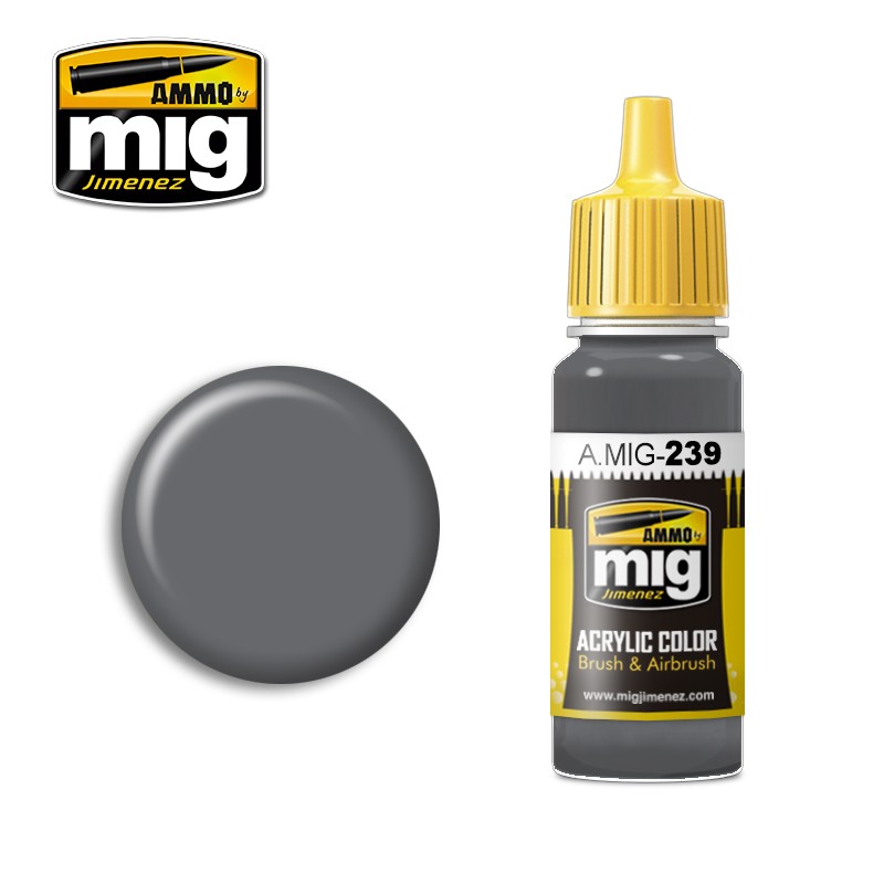 AMMO MIG 0239 FS 36122 Neutral Gray MAKET BOYASI