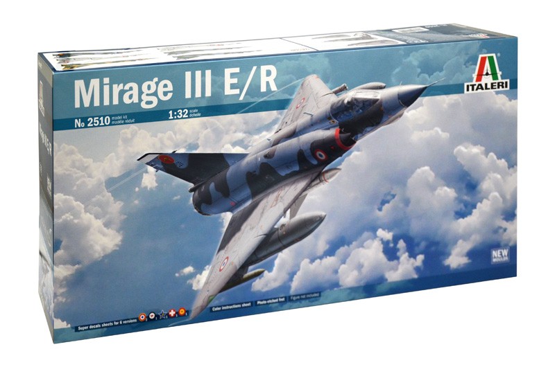 ITALERI 2510 1/32 MIRAGE III E/R SAVAŞ UÇAĞI MAKETİ