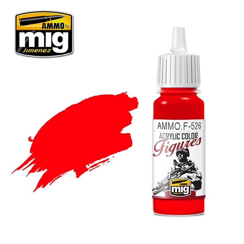 Ammo Mig Figür Boyası - F527 PURE RED