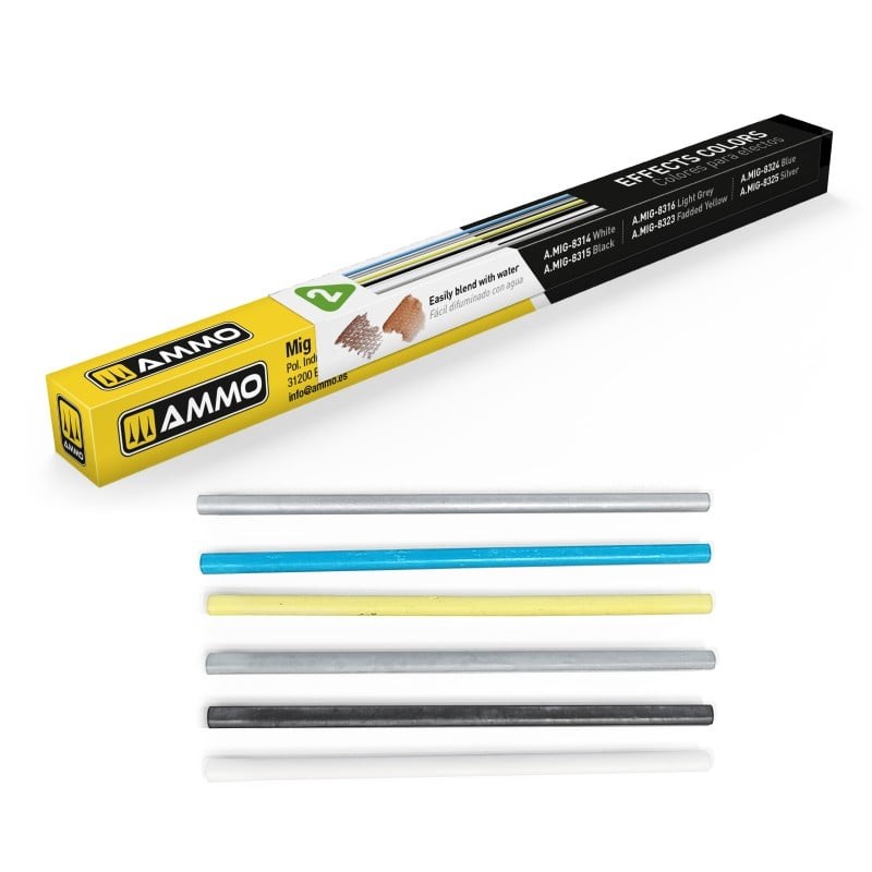 AMMO MIG 8339 LOCK N LOAD Effects Colors - EFEKT RENKLERİ KALEM UCU
