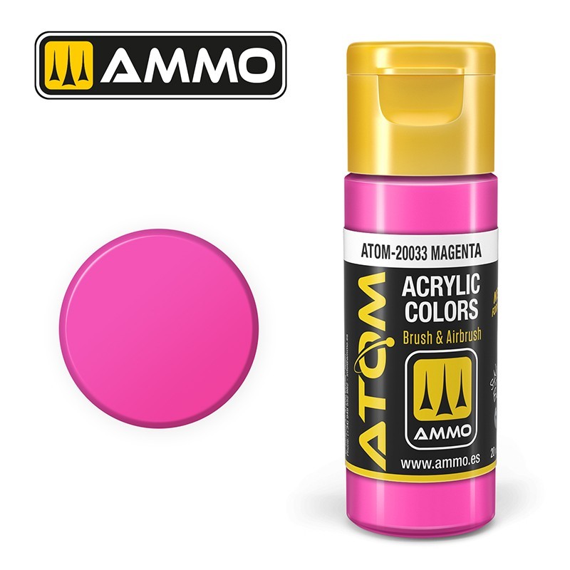 AMMO MIG ATOM 20033 Magenta AKRİLİK MAKET BOYASI