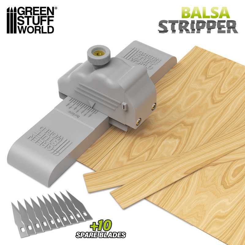 GREEN STUFF WORLD 3113 Balsa Stripper - BALSA SOYUCU