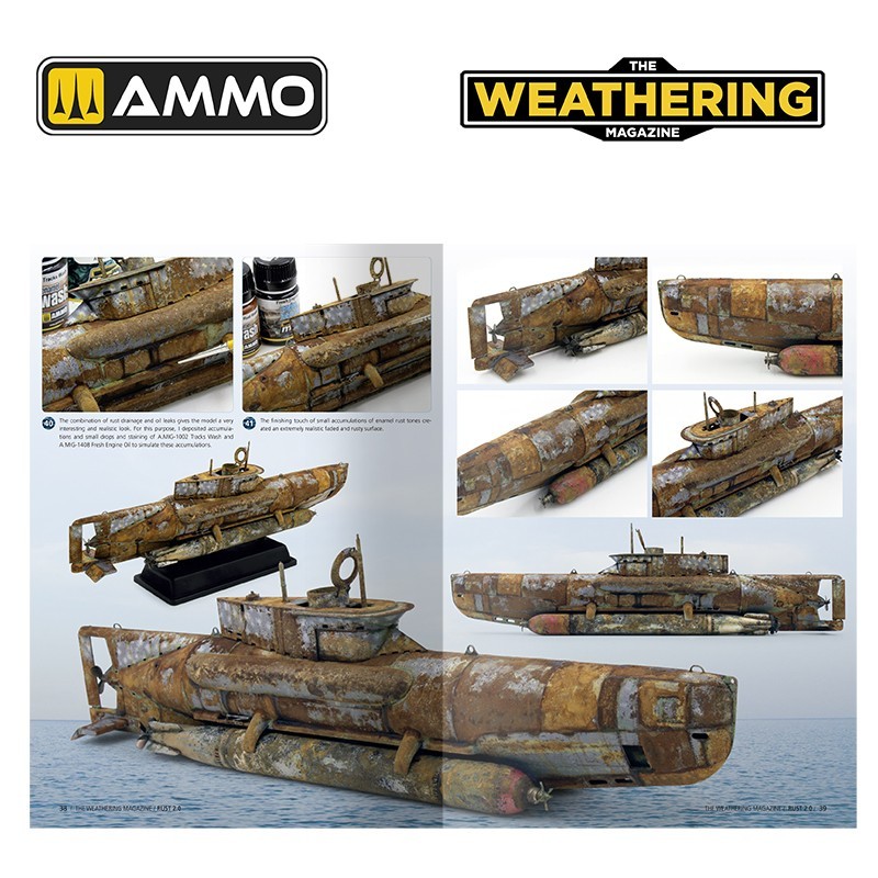 AMMO MIG 4537 THE WEATHERING MAGAZINE #38 – Rust 2.0 ENGLISH