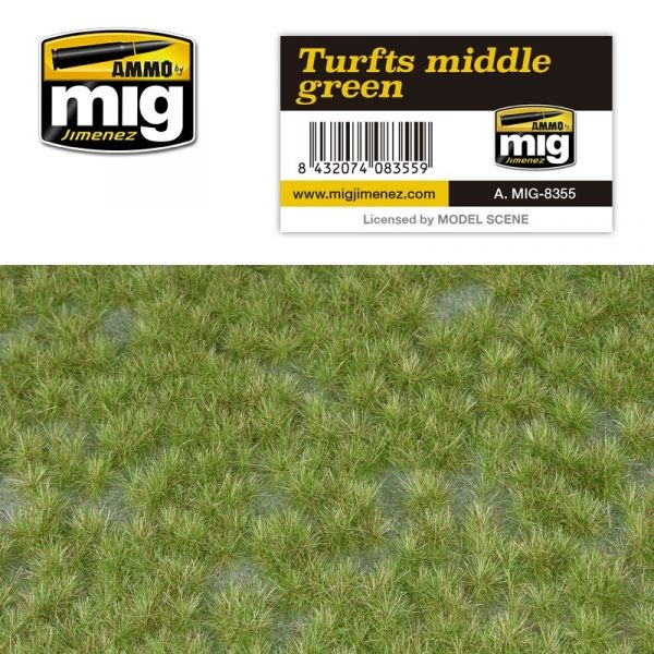 AMMO MIG 8355 Turfs Middle Green