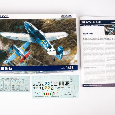 EDUARD 84174 1/48 BF 109G-10 ERLA SAVAŞ UÇAĞI MAKETİ