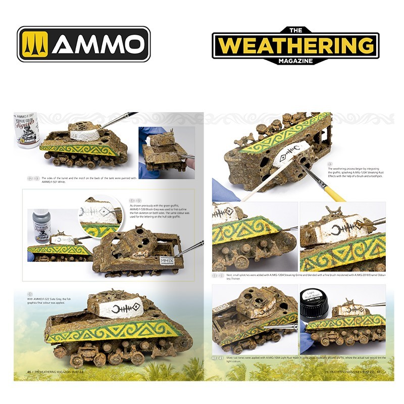 AMMO MIG 4537 THE WEATHERING MAGAZINE #38 – Rust 2.0 ENGLISH