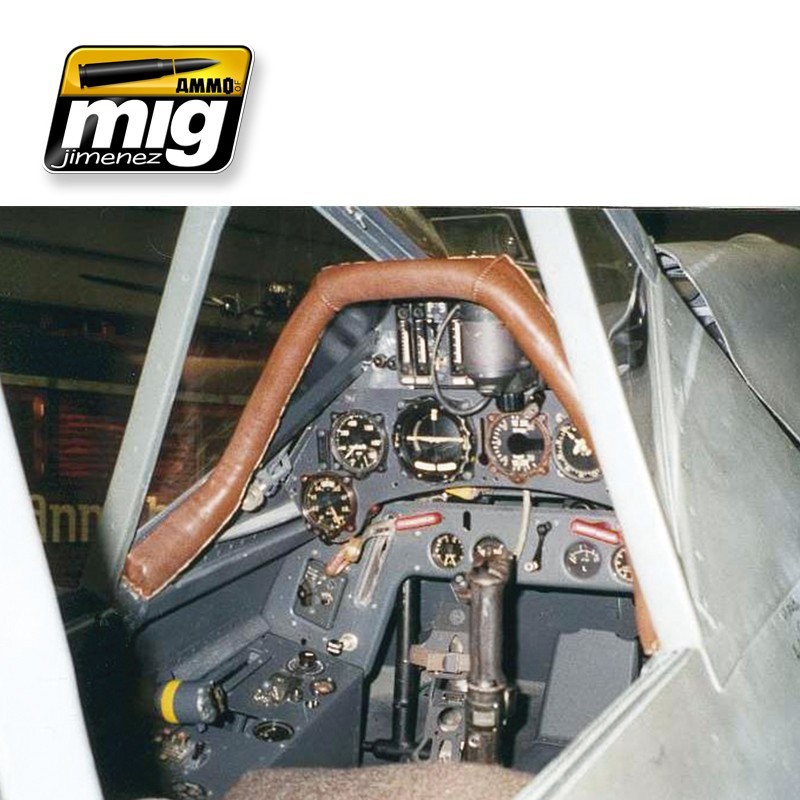 AMMO MIG 7431 LATE LUFTWAFFE COCKPITS - GEÇ DÖNEM ALMAN KOKPİT BOYAMA SETİ