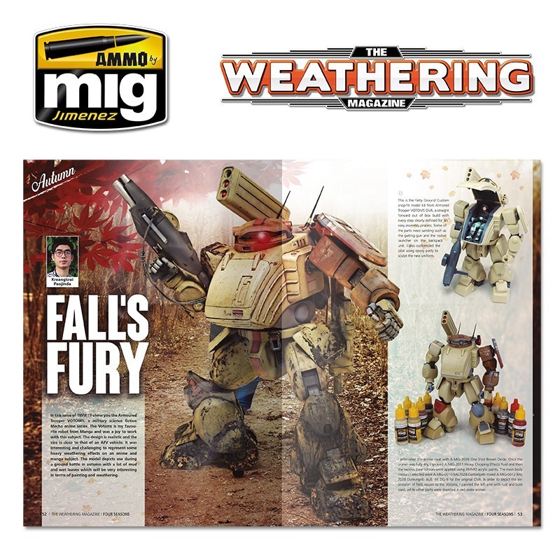 AMMO MIG 4527 THE WEATHERING MAGAZINE #28 – Four Seasons ENGLISH