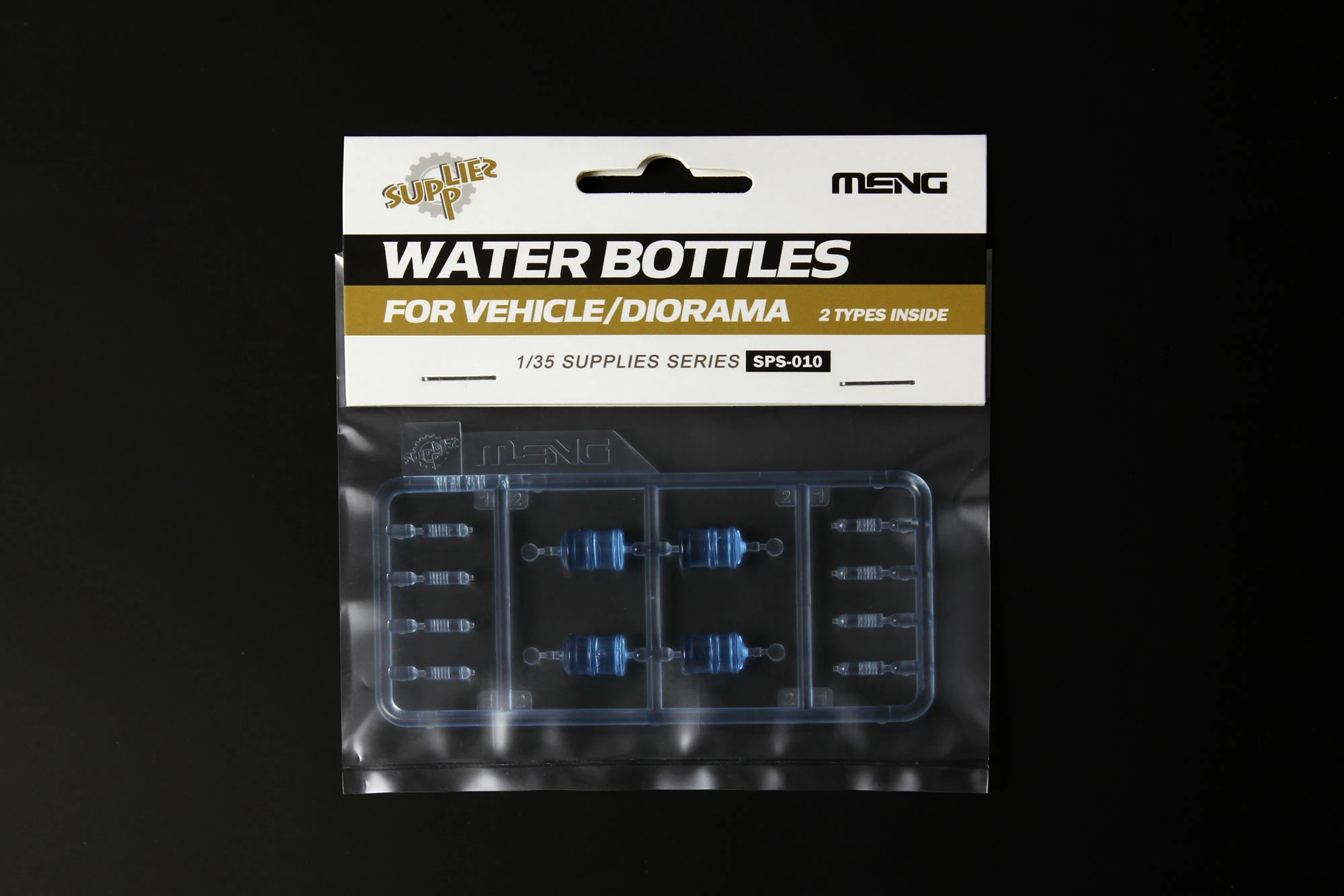 MENG SPS-010 1/35 WATER BOTTLES FOR VEHICLE/DIORAMA SU ŞİŞELERİ DETAYLANDIRMA SETİ