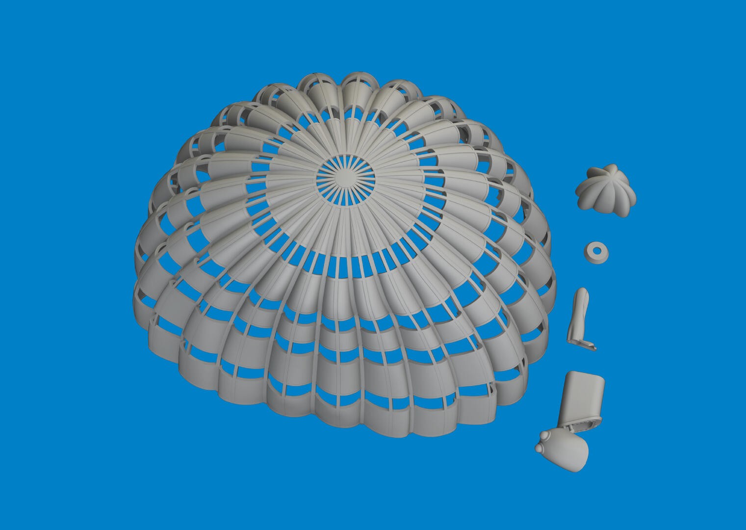 EDUARD 672382 1/72 F-4E Parachute