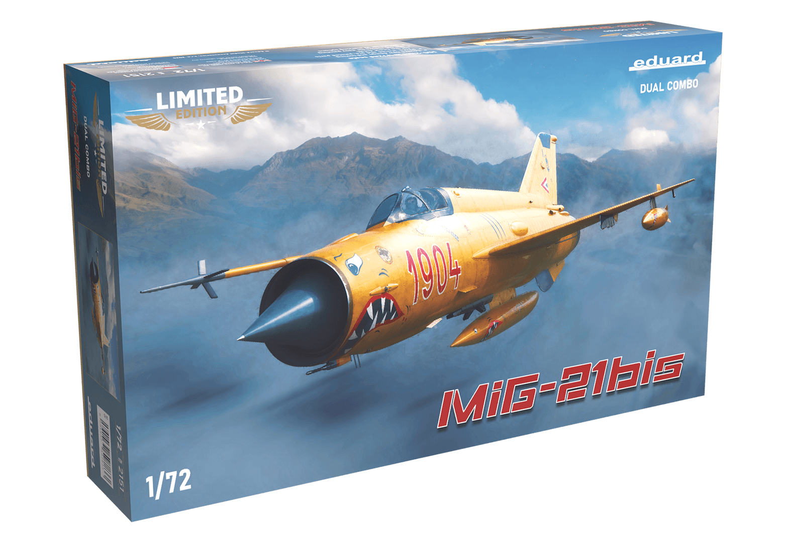 EDUARD 2151 1/72 MiG-21bis DUAL COMBO SAVAŞ UÇAĞI MAKETİ