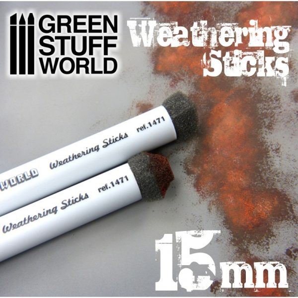 GREEN STUFF WORLD 9312 WEATHERİNG BRUSH 15MM SÜNGER ESKİTME FIRÇASI