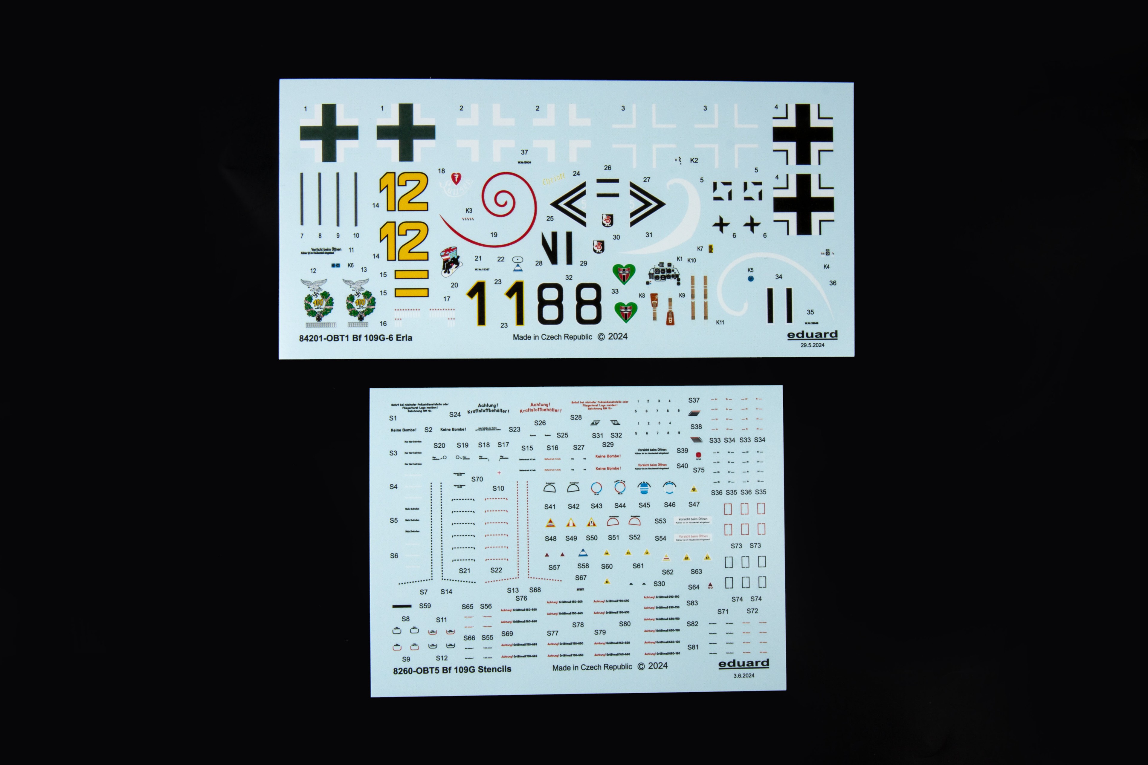  EDUARD 84201 1/48 Bf 109G-6 Erla SAVAŞ UÇAĞI MAKETİ