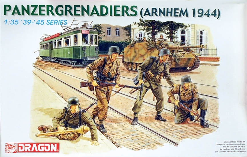 DRAGON 6161 1/35 PANZER GRENADIERS (ARNHEM 1944) ALMAN ASKERLERİ FİGÜR MAKETİ