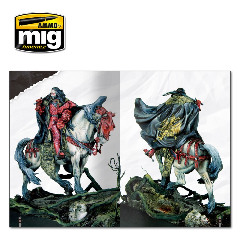 AMMO MIG 6125 Painting Secrets for Fantasy Figures English FİGÜR BOYAMA TEKNİKLERİ KİTABI