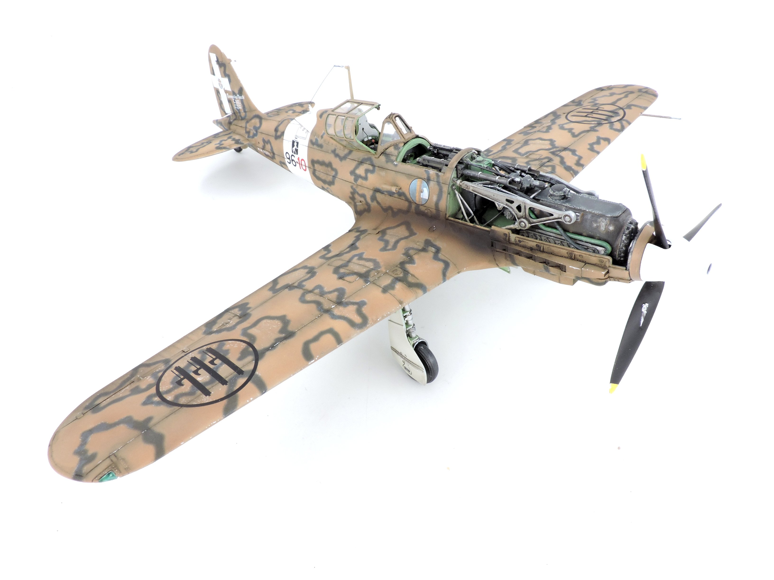 ITALERI 2518 1/32 Macchi MC.202 Folgore AVCI UÇAĞI MAKETİ