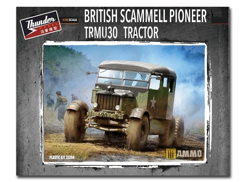 Thunder Model 35204 1/35 Maket Scammell Pioneer Tractor TRMU30 ÇEKİCİ MAKETİ