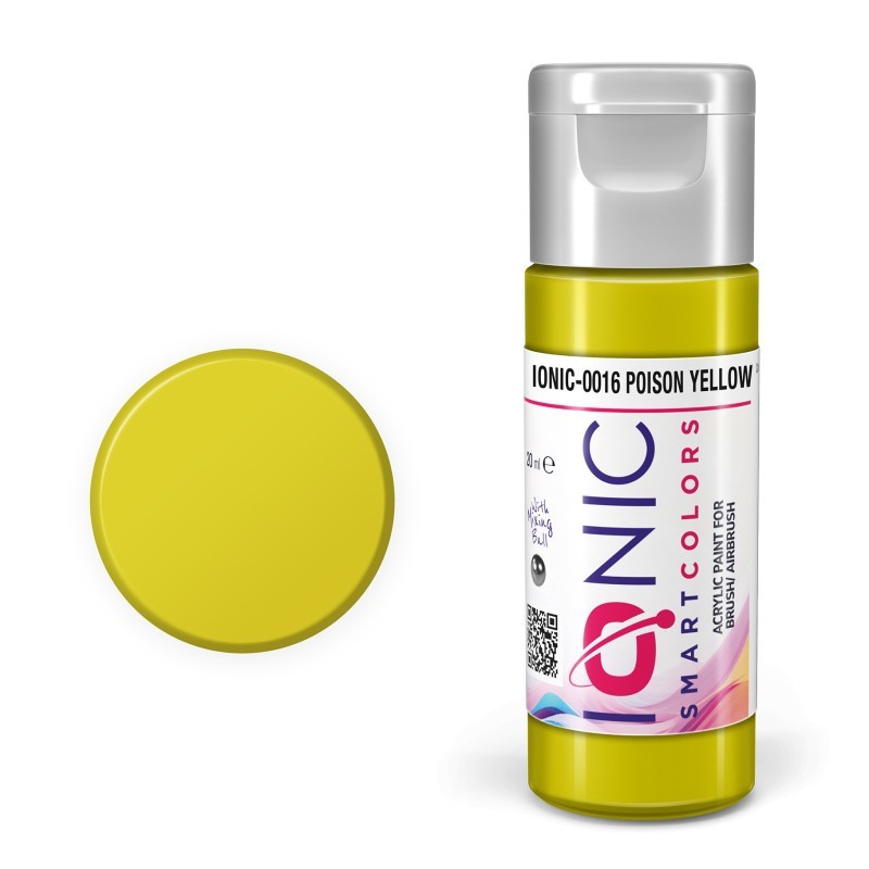 AMMO MIG IONIC 0016 Poison Yellow AKRİLİK MAKET BOYASI