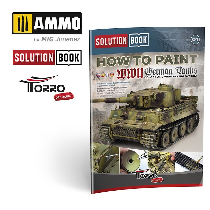 AMMO MIG WWII GERMAN TANKS SOLUTION BOX ALMAN TANKLARI BOYAMA SETİ