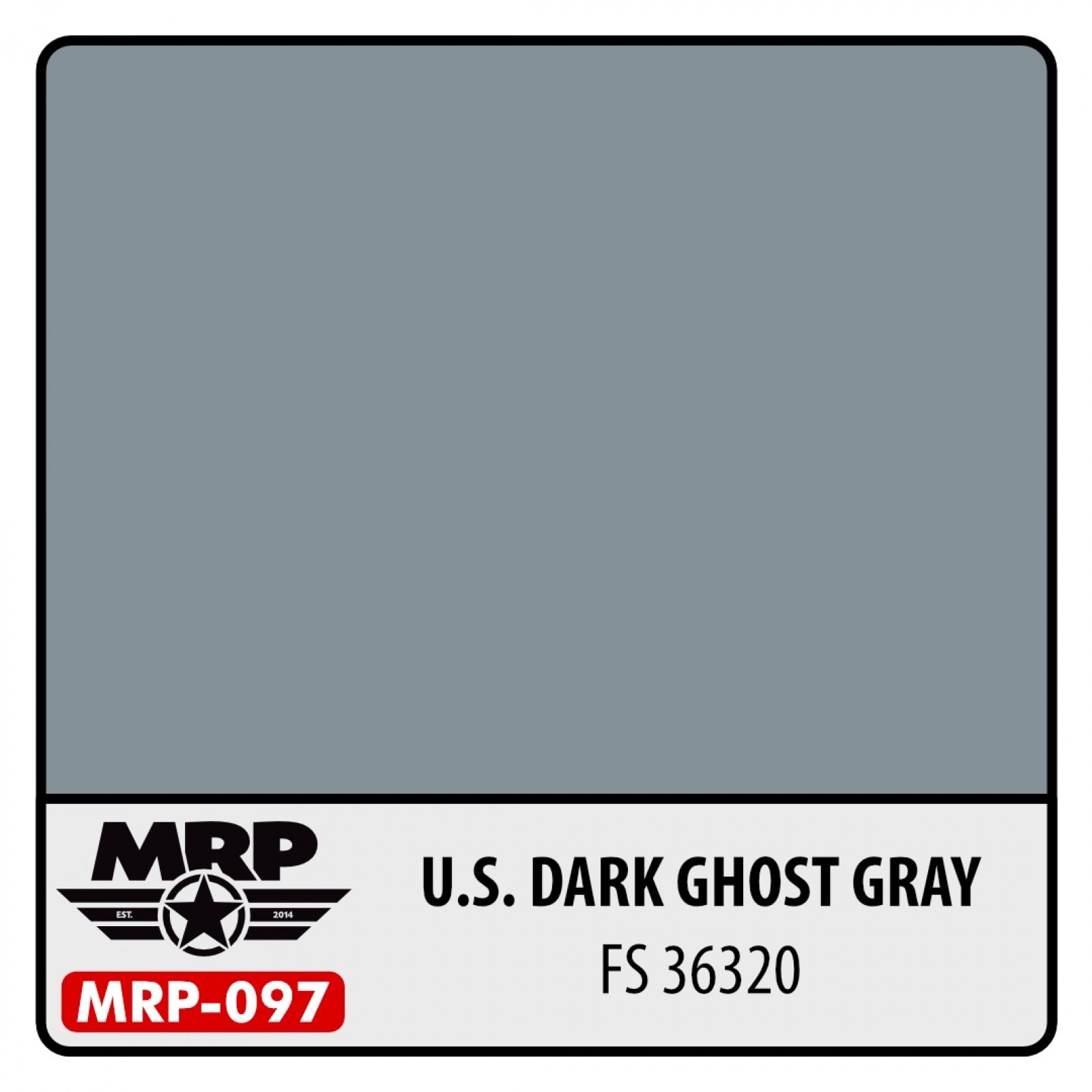 MR PAINT 097 U.S. DARK GHOST GRAY FS36320 30ml LAKER MAKET BOYASI