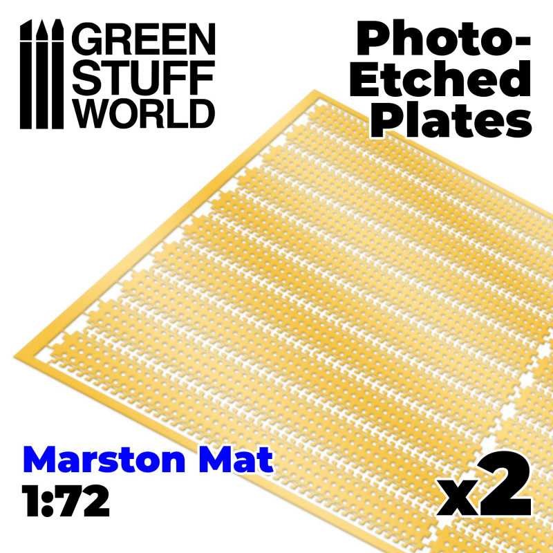 GREEN STUFF WORLD 2756 Photo etched - MARSTON MATS 1/72 MOBİL HAVAALANI VE KAMP ZEMİNİ