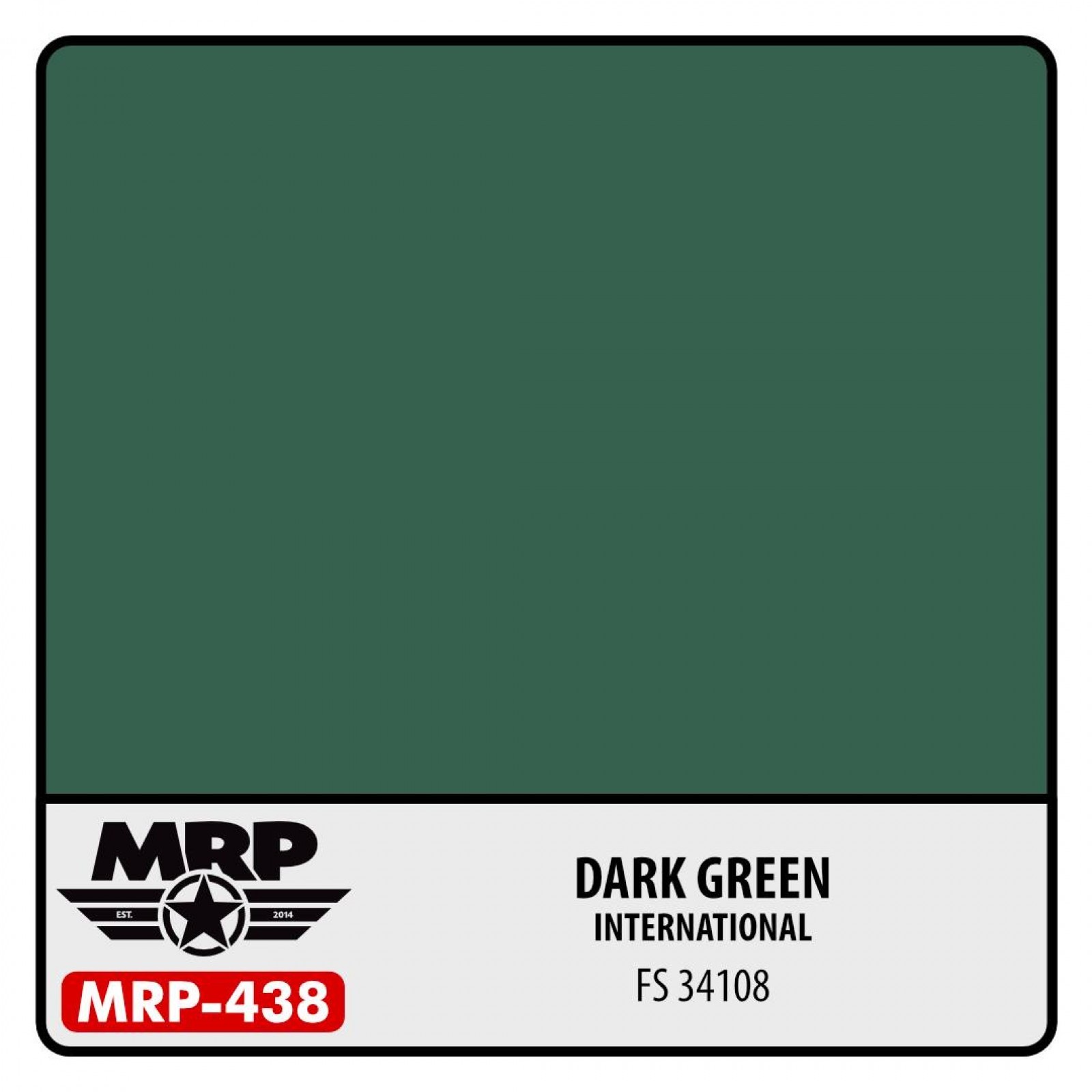 MR PAINT 438 DARK GREEN INTERNATIONAL FS34108 30ml LAKER MAKET BOYASI