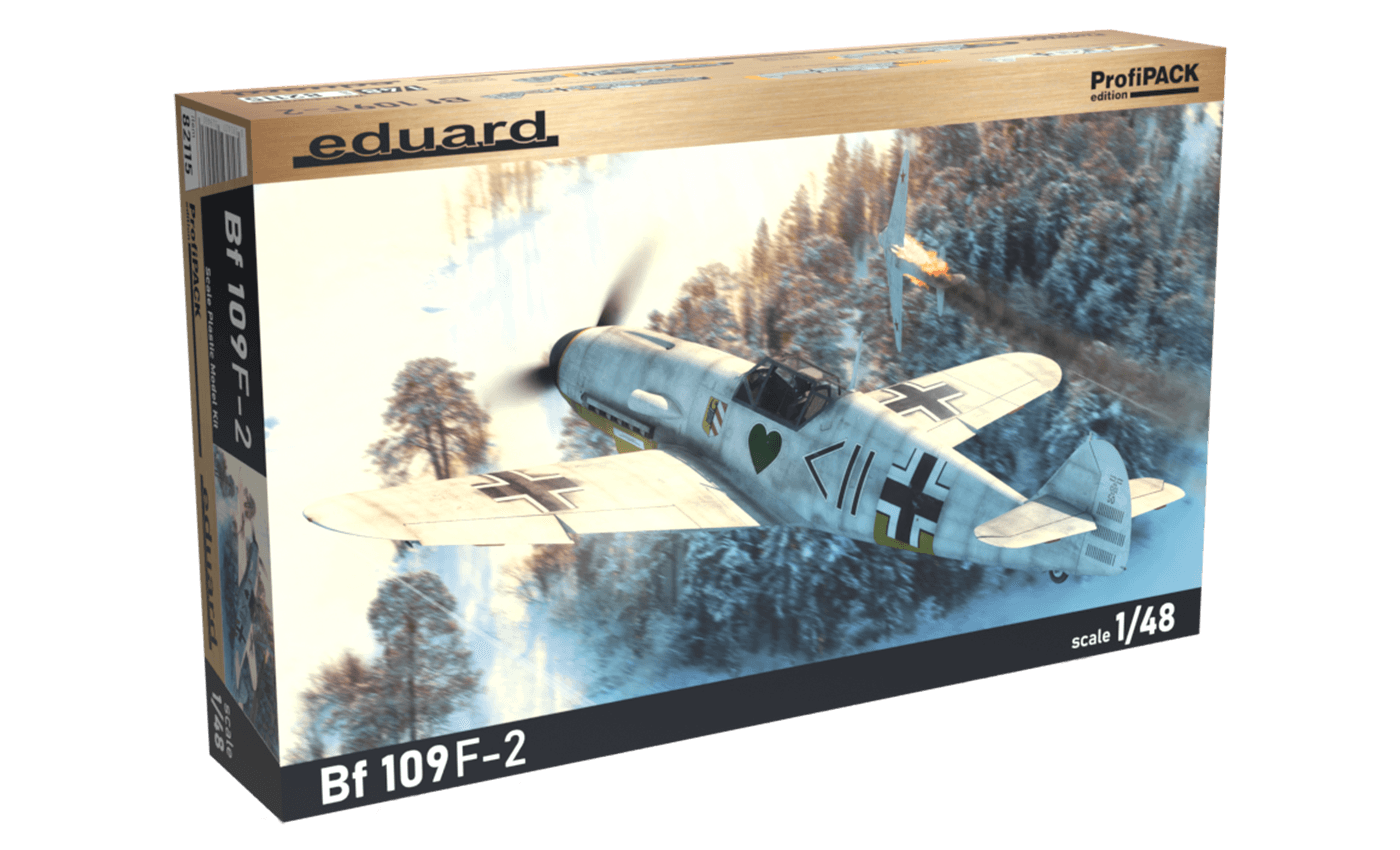 EDUARD 82115 1/48 Bf 109F-2 SAVAŞ UÇAĞI MAKETİ