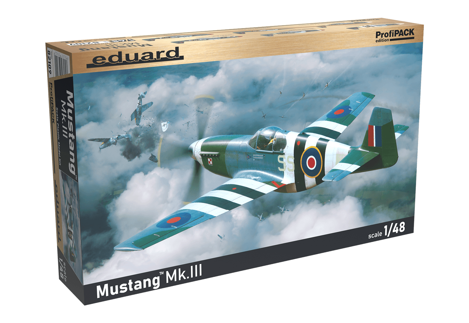 EDUARD 82109 1/48 Mustang Mk. III AMERİKAN SAVAŞ UÇAĞI MAKETİ