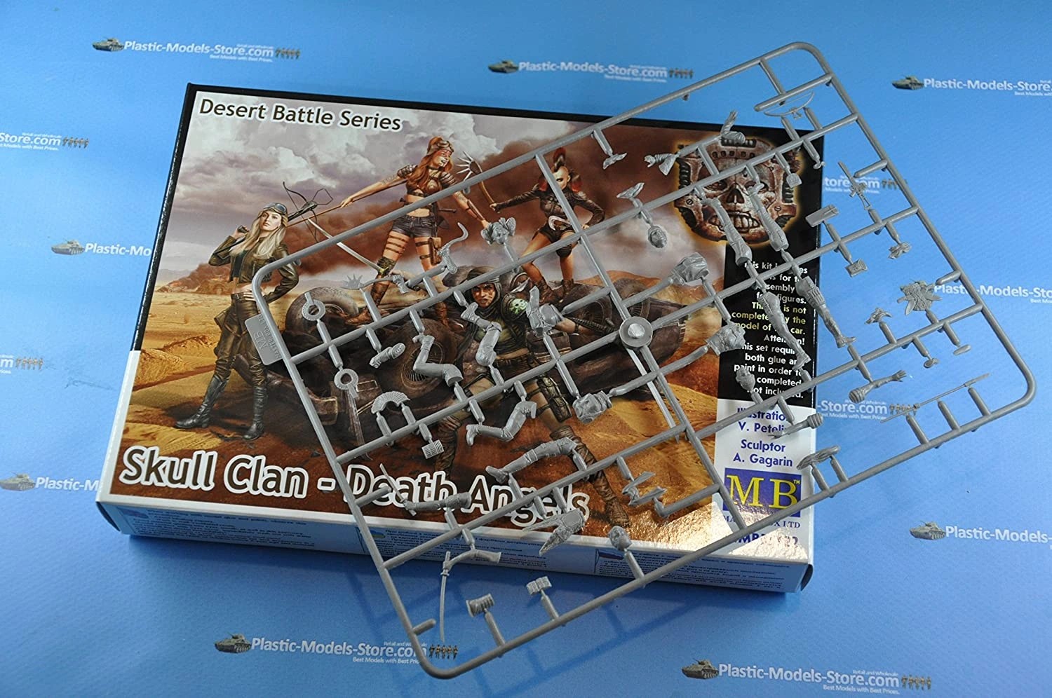 MASTER BOX 1/35 35122 "Desert Battle Series, Skull Clan - Death Angels"