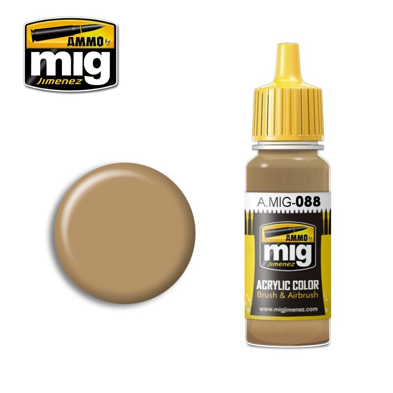 AMMO MIG 0088 KHAKI BROWN MAKET BOYASI