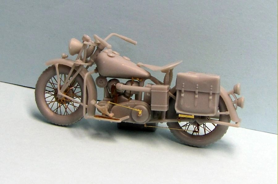 Thunder Model 35003 1/35 Maket US Military Motorcycle Indian 741B MOTOSİKLET MAKETİ