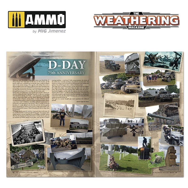 AMMO MIG 4530 THE WEATHERING MAGAZINE #31 – Beach  ENGLISH