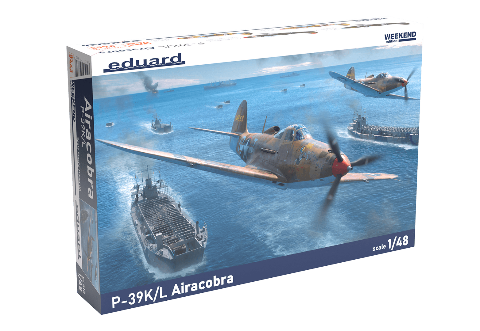 EDUARD 8463 1/48 P-39K/L Airacobra SAVAŞ UÇAĞI MAKETİ