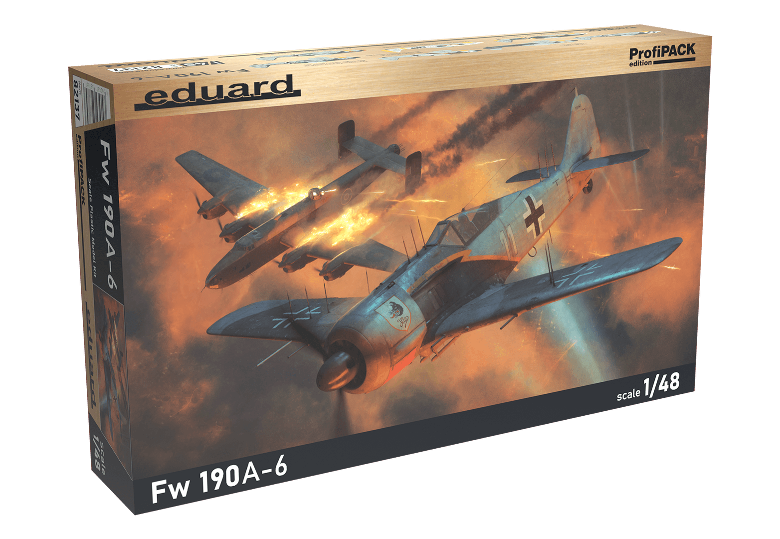EDUARD 82137 1/48 Fw 190A-6 SAVAŞ UÇAĞI MAKETİ