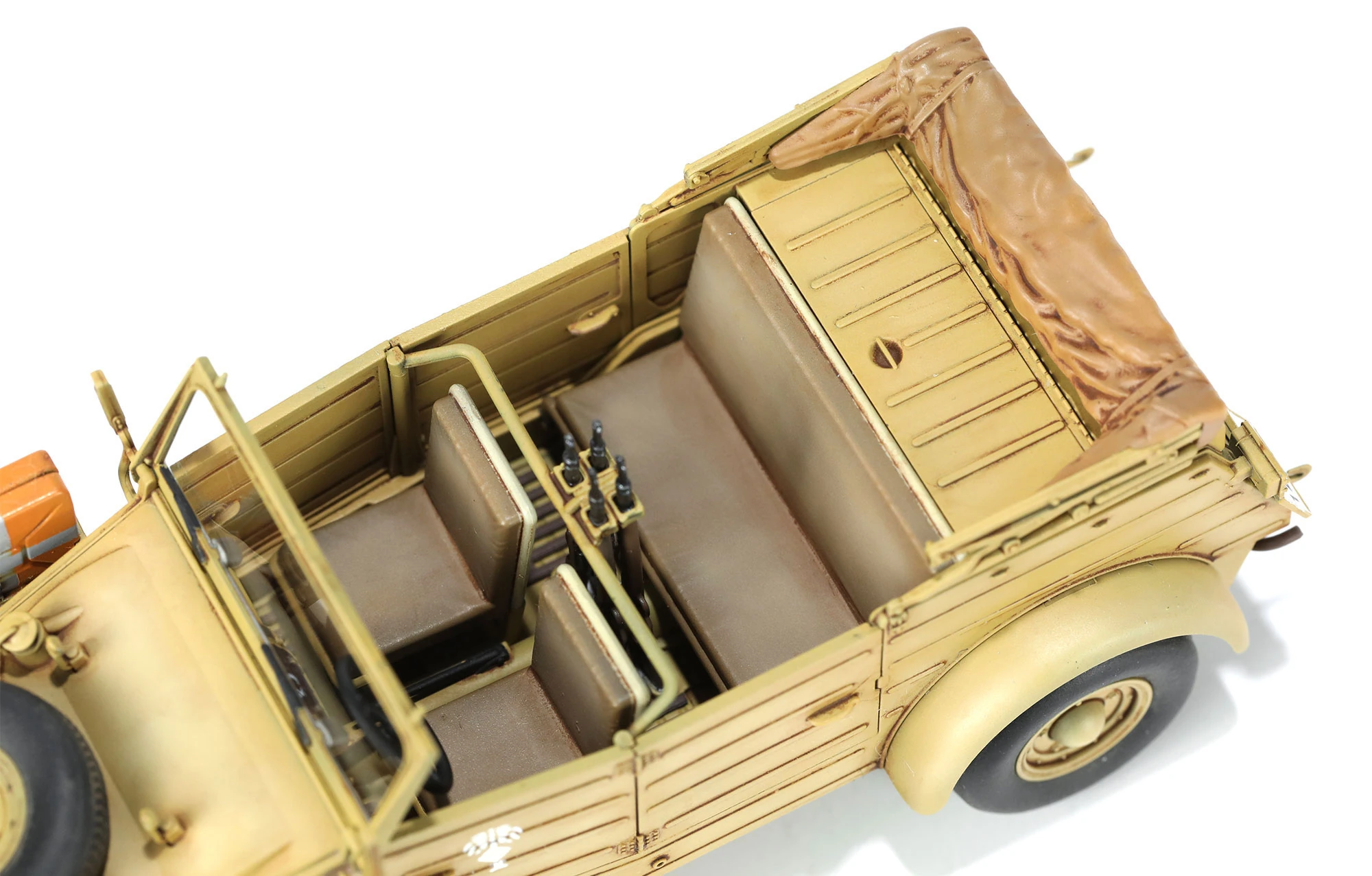 MENG VS-015 1/35 GERMAN Pkw.K1 KÜBELWAGEN TYPE 82 (NORTH AFRICA) ASKERİ ARAÇ MAKETİ